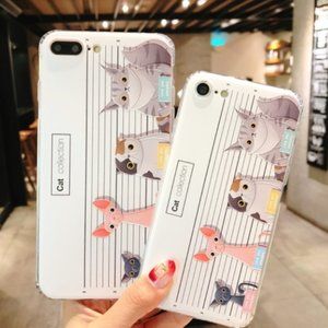 Cat Collections Soft TPU Shockproof Phone Case